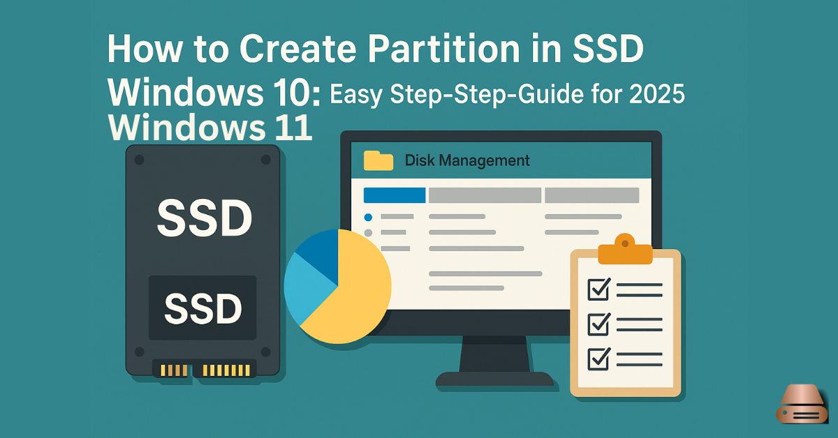 How to Create Partition in SSD Windows 10 or 11